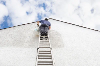 Peinture extérieure au Givre — façades et ravalement